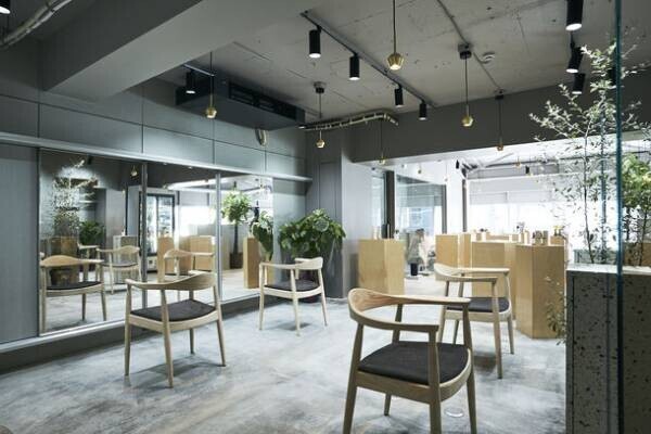 美容室と飲食店などがシームレスにつながる日本初の複合型ショップ「MINIMAL MAAT」が自由が丘に10月1日(金)オープン！