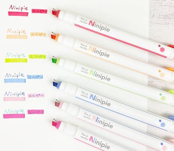 販売数100万本突破！ペン先にペン＆マーカー『ニニピー』　雰囲気プラスαな大人かわいい新色が登場　色分けで、タスク・予定の自分管理を簡単に！