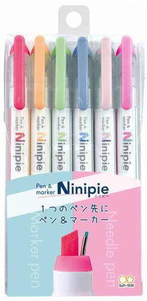 販売数100万本突破！ペン先にペン＆マーカー『ニニピー』　雰囲気プラスαな大人かわいい新色が登場　色分けで、タスク・予定の自分管理を簡単に！