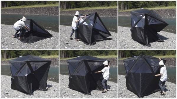 安価で高機能なテント型サウナと業界最軽量の折畳式薪ストーブ9月16日(木)よりマクアケにて販売開始