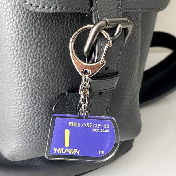 競馬ファンのお気に入りの馬や想い出の馬があのレースで走った時のゼッケンをグッズにして新発売！