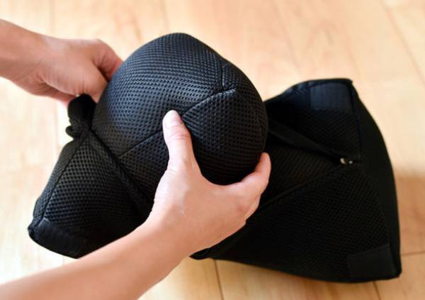 車での居眠り時の“首カックン”をしっかり防止！子どもの声から生まれた快適に眠れる椅子用枕、クラファン目標金額632％達成