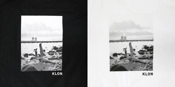 「KLON」のシンプルかつモノトーンな新作アパレル『graphicシリーズ』、スウェット・ロングTが10月1日発売