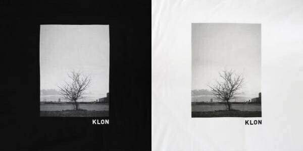 「KLON」のシンプルかつモノトーンな新作アパレル『graphicシリーズ』、スウェット・ロングTが10月1日発売