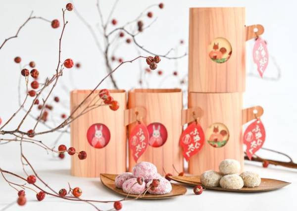 和風ポルポローネのお菓子「ふゆじたく」発売　季節感じる、二種類の味とパッケージ