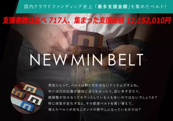 ABCテレビ「おはよう朝日です」の人気コーナー「チェック・ザ・ヒッツ」に、国内クラウドファンディング史上「最多支援金額」を集めたベルトが10月4日(月)参戦！