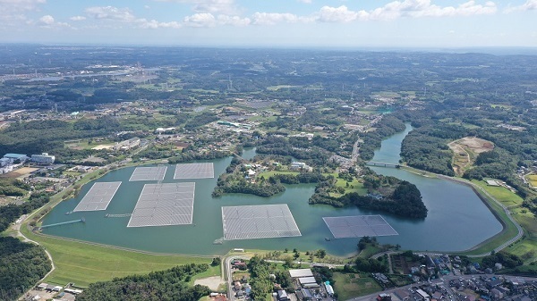 水上設置型太陽光発電所「千葉・山倉水上メガソーラー発電所」の復旧工事完了について