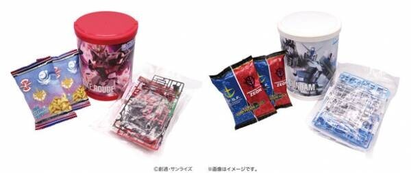 限定ガンプラ付きクリスマス向け菓子「ガンプラ入りラウンドBOX」先行予約スタート！