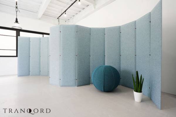 「TRANQORD(トランコード)吸音パーテーション」の追加用パネルを10月15日に発売！　【可変性】をテーマにオフィスでの使い方を提案