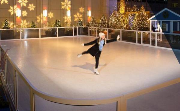 「目黒街角Heart＆Artクリスマス　2021」が開催！環境に配慮したスケートリンクが街角に出現！期間：12月10日～12日の3日間