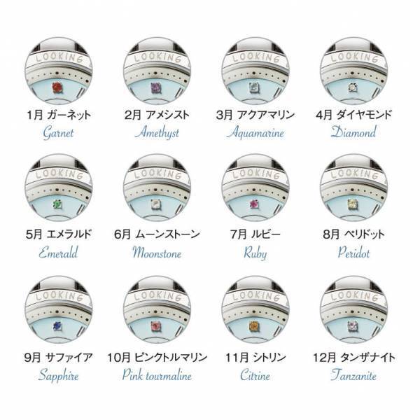 誕生石とともにお名前をお入れする、スヌーピー・ウォッチ＜My SNOOPY 誕生石が選べるスヌーピーのセミオーダー腕時計＞新発売！