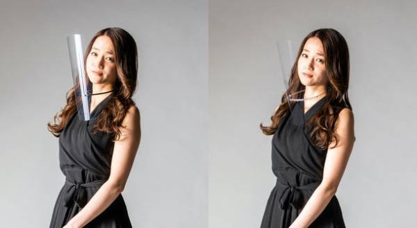 透過率99％の“モスアイ技術”を活用したフェイスシールド「レイヤード」を東京インターナショナル・ギフト・ショーに初出展