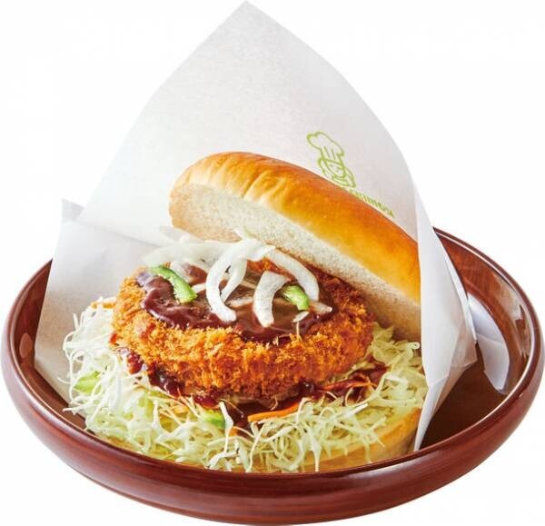 【コメダ珈琲店】＼今度のバーガーはお肉じゃない！／大豆ミートを使用した「大豆ハムカツバーガー」を10月20日(水)より季節限定で全国販売開始！