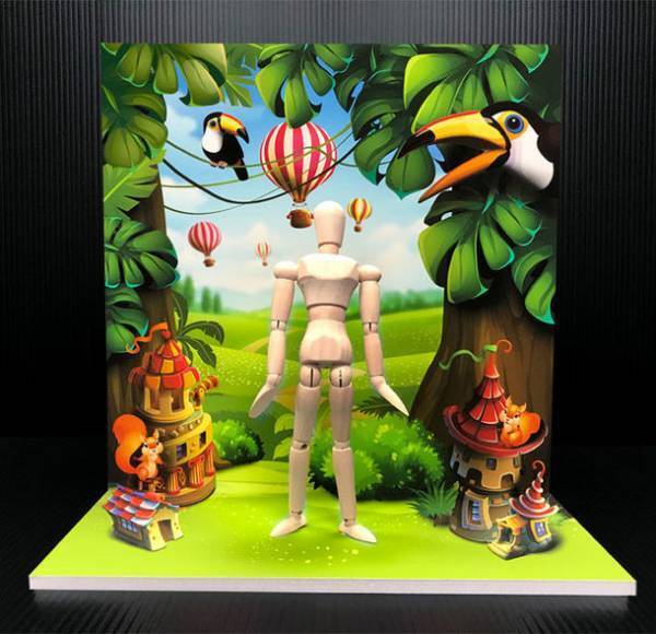 飛び出したり、浮かんだり。見て、撮って、楽しめる、摩訶不思議なグラフィックの世界「トリックアート展」　～印刷はたのしい～　11月1日(月)～14日(日)の14日間開催