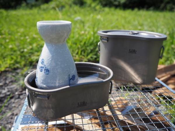 【ソロキャンパー必見】アウトドアに！ワンランク上のチタン製飯盒　Makuakeでの購入者が、たった2日で101名を達成！