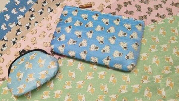 山梨の織物工場が愛犬家に向けた製品開発のクラウドファンディングを開始！　～ワンちゃん柄の布を織る　愛犬いろいろ“iruyo”～
