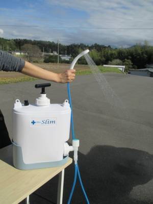 “もっと身近に備える”コンパクトでおしゃれな防災グッズ　非常用浄水器『コッくん飲めるゾウ スリム』新発売