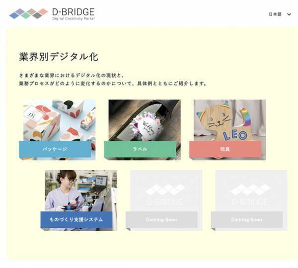 デジタル技術導入のヒントを満載　デジタル化支援サイト「D-BRIDGE」公開のお知らせ