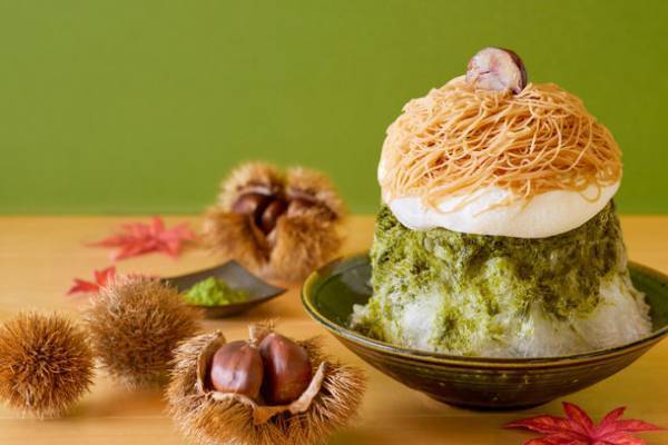 ライブ型生搾りモンブラン「栗乃小町」、初の秋冬向けモンブランかき氷「雪乃小町」鎌倉行列甘味処『こまち茶屋』から10/16(土)に新登場！