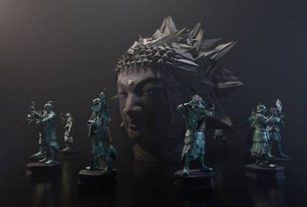 淺野健一が最先端デジタルスカルプティングを駆使した個展「phantazo」を東京で開催