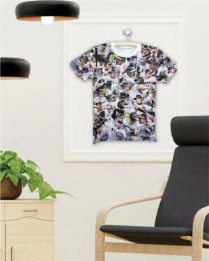 “阪神タイガース”スタメン全選手の顔が1枚のTシャツにプリント！【チーム全力Tシャツ】製造販売開始