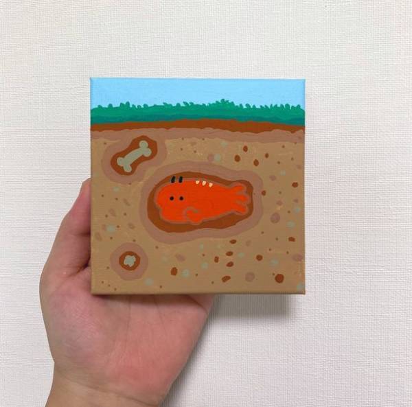 食欲の秋と言えば物産展！シュールなGIFアニメで話題のクリエイター#GIFの伊豆見の個展「#GIFの伊豆見物産展in東京」が丸善丸の内本店ギャラリーで開催決定！！