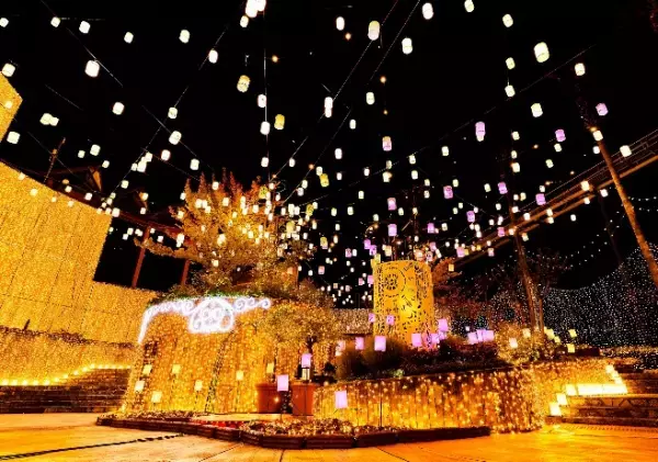 8年目を迎えるイルミネーション　音と光の魔法が踊り出す！光の遊園地　11月6日(土)開幕