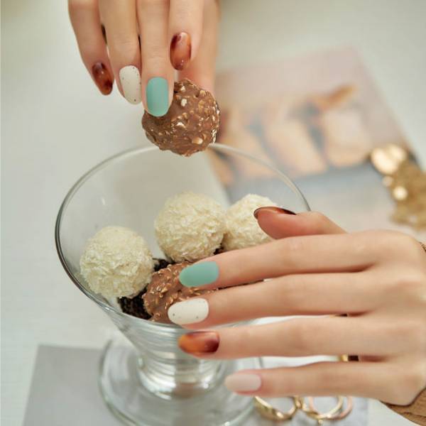 貼って固めるジェルネイル「EDGEU」が秋冬の新作リリース　第1弾はトレンドのブラウンやグリーン、イエロー中心のカラー