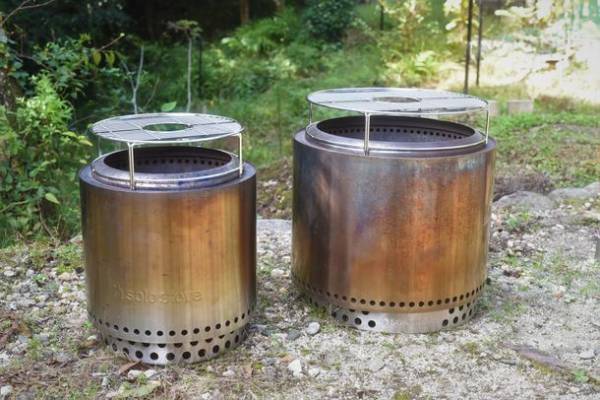 円筒型焚火台で料理を楽しめる、新発想の焚火台用ゴトク『SINOBIRING(シノビリング)R』10/29(金)発売！