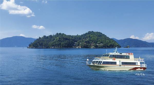 ＜長浜港から竹生島へ行こう！毎便15名様限定！＞近江八幡市民、竜王町民を対象とした竹生島クルーズ乗船料半額キャンペーンを実施します