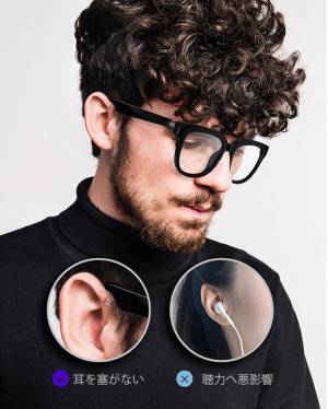 テクノロジーを身につける次世代メガネ「ERANスマートグラス」のクラウドファンディングを10月28日に開始！ハンズフリー、イヤホンなしで音楽や通話が楽しめる！