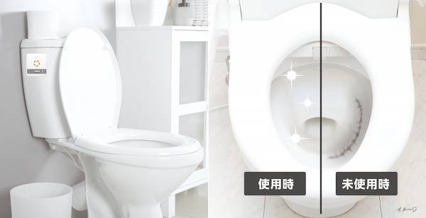 ＜業界初＞トイレタンクの外面に貼るだけで便器の黒ズミ発生を抑制、においも分解する除菌剤「ドクターデオ トイレの除菌」を11月4日(木)より発売
