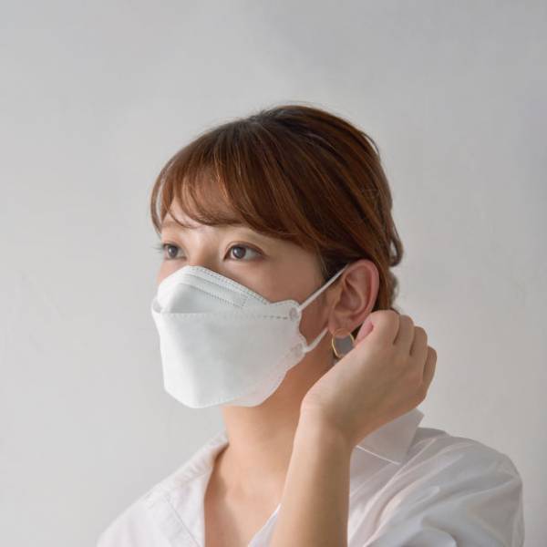 ＜JIS規格取得 G42110037＞　3D超立体マスク「KaitekiAir」快適エアー10枚パック 大人用・子供用　発売