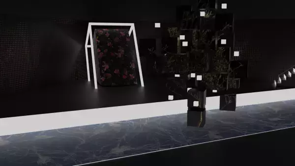 VRアプリ「REV WORLDS」の仮想伊勢丹新宿店内に日比谷花壇初のバーチャルフラワーショップが10月27日（水）にオープン