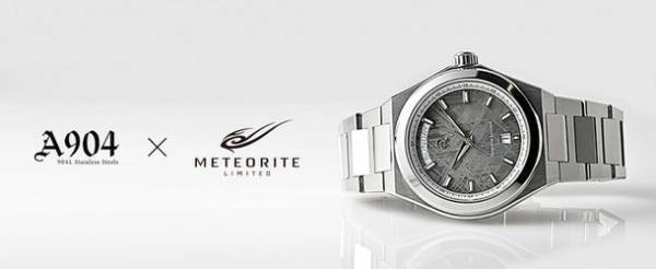 話題のメテオライトウォッチからスーパーステンレス904Lをまとった新たなモデルが登場　11月26日　販売開始！