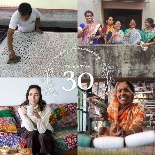 フェアトレード専門ブランド「ピープルツリー」、30周年記念アニバーサリー・アイテムを限定発売　～お二人のアーティストによるイラスト入り～