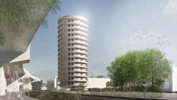 国土交通省サステナブル建築物等先導事業(木造先導型)採択　東洋ハウジングが「東洋木のまちプロジェクト(高層棟)」始動　～CLTパネル工法初の14層木造、地上15階建てを建設～