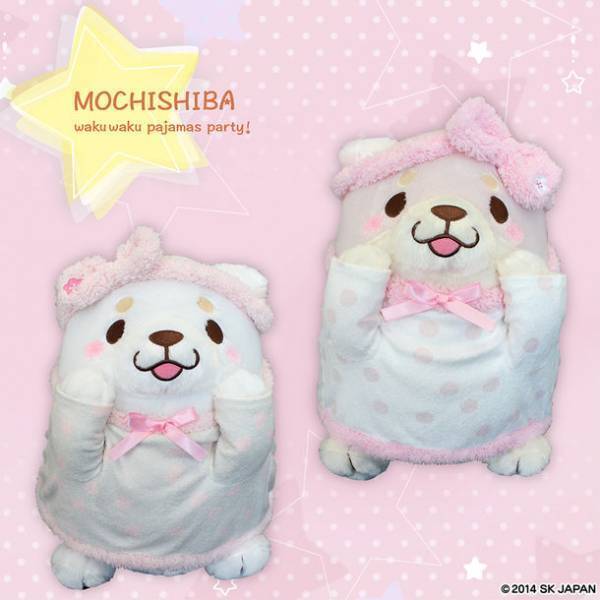 忠犬もちしばの新シリーズを公開！『忠犬もちしば わくわくパジャマパーティー』でのグッズ展開開始！