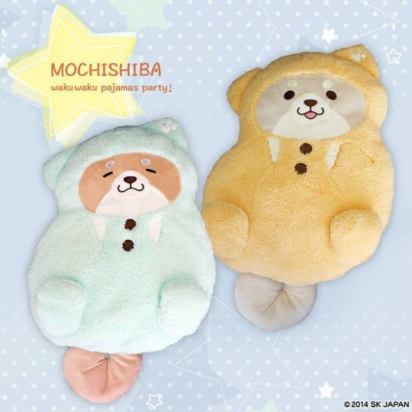 忠犬もちしばの新シリーズを公開！『忠犬もちしば わくわくパジャマパーティー』でのグッズ展開開始！