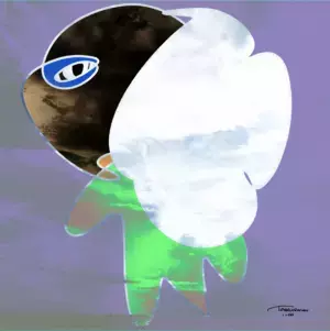 横浜のヘアサロン「Lounge」でアーティスト TAKUROMANが初の作品展“アノヒトゴミハ、タカラモノダッタ”を開催