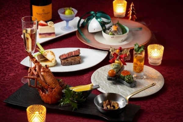 煌びやかな料理とともにとびきり素敵なクリスマスをクリスマス期間限定 レストランディナー2021年12月18日(土)～25日(土) JRホテルクレメント高松にて