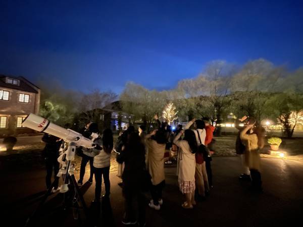 初冬の夜、比叡山の空を満喫しよう！　貸切わくわく星空観測