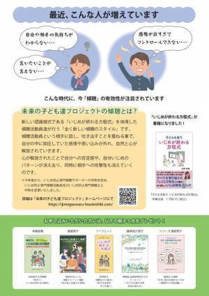 「いじめが終わる方程式(R)」2021年度いじめ防止専門傾聴活動員養成講座の第二回がスタート　日時：2021年11月28日、12月5日、12月12日、12月19日