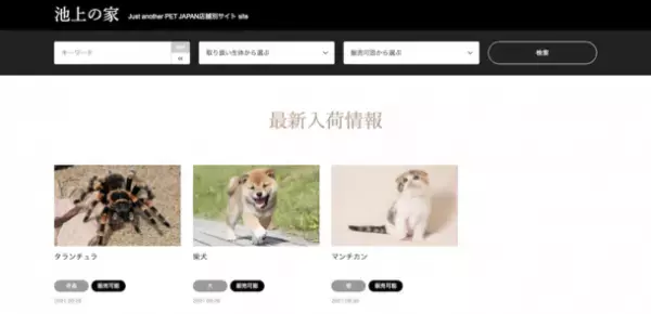 ペットのことなら全て解決出来るWebサイト「PETJAPAN」を開設～日本最大級のペット関連総合サイト作り～