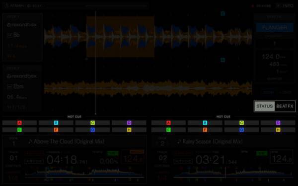 10.1インチのタッチディスプレイを搭載、フラッグシップモデルの機能を継承し、直感的なブラウズと正確なミックスを実現する2chオールインワンDJシステム「XDJ-RX3」が登場
