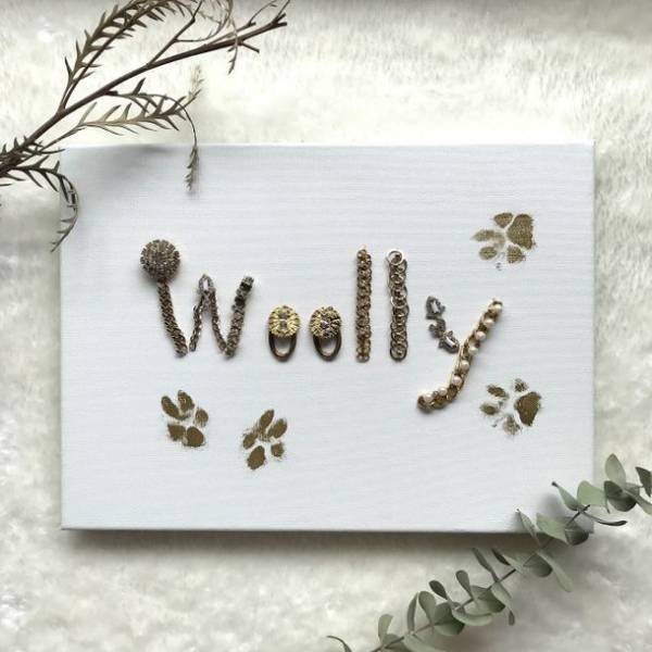 ネコちゃん・ワンちゃんの手足形をボードに残す　ペット向け「ビジューボード」のオーダーを12/9に開始