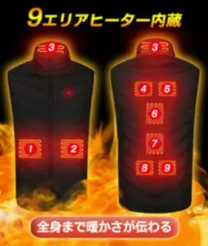 Qoo10 Fashion Trend Report #23　電熱で冬の寒さを軽減させるベストが、ランキング上位を独占！