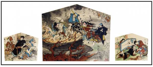 土佐が生んだ幕末の鬼才絵師「絵金」の作品24点を発見　高知県香南市の創造広場「アクトランド」にて初公開