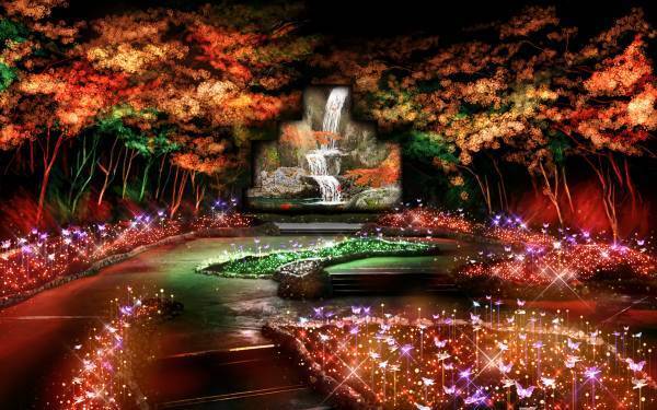 ネスタリゾート神戸まばゆい「光」に輝く「ネスタイルミナ～光のさんぽみち～」が5年連続関西No.１※注1に！