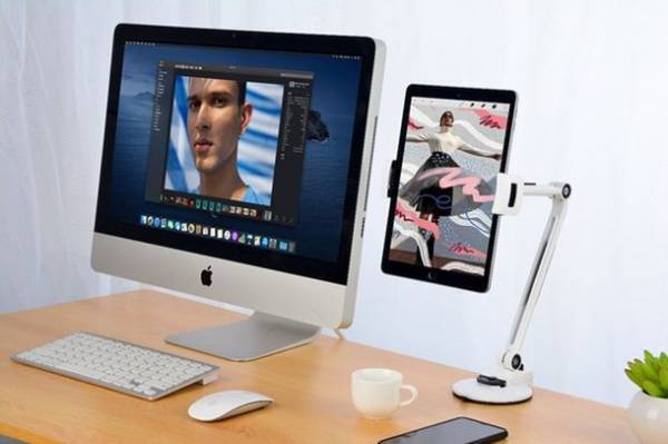 タブレットをまるでサブPCのように使える！【タブレットアームスタンドS2C】の一般販売を開始！